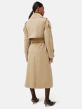 Nelson Cotton Trench Coat | Stone