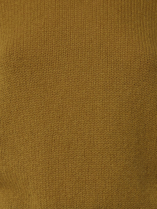 Cashmere Crew Neck Tank | Light Olive