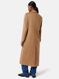 Wool Maxi City Coat | Camel