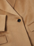 Wool Maxi City Coat | Camel