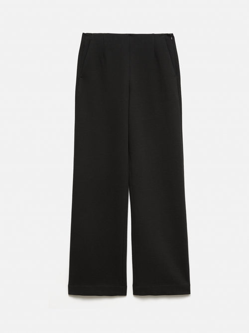 Crepe Ponte Jersey Blake Trouser | Black