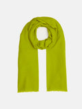 Wool Silk Pashmina | Lime