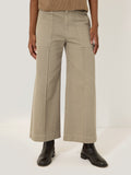 Denim Sailor Trouser | Brown