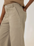 Denim Sailor Trouser | Brown