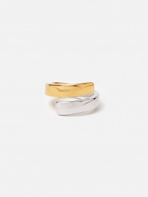 Mixed Metal Wrap Ring | Multi