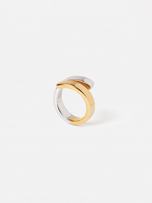 Mixed Metal Wrap Ring | Multi