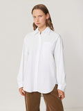 Heritage Cotton Relaxed Shirt | White